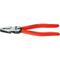 Heavy duty combination pliers with plastic coated handle type 02 01